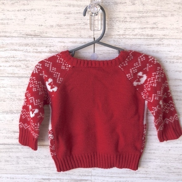 Mickey and Minnie Disney Christmas Sweater | SIZE 12M - Picture 2 of 5
